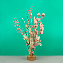 Load image into Gallery viewer, Dried Flower Bouquet Pink - 'Spring Sunrise' (Floribana)