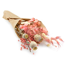 Load image into Gallery viewer, Dried Flower Bouquet Pink - 'Spring Sunrise' (Floribana)