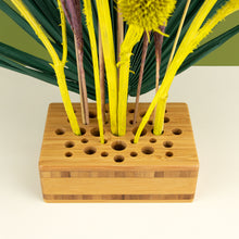Load image into Gallery viewer, Dried Flower Stand Bamboo - Oblong Caramel (Floribana)