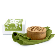 Load image into Gallery viewer, Dried Flowers Kit - 'Midsummer Frolic' Bouquet, includes Caramel Circle Flower Stand (Floribana)