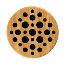 Load image into Gallery viewer, Dried Flowers Kit - 'Moonbeam Drift' Bouquet, includes Caramel Circle Flower Stand (Floribana)