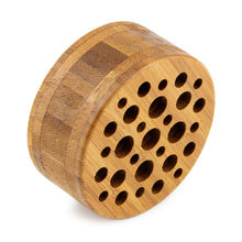 Load image into Gallery viewer, Dried Flower Stand Bamboo Circle - Caramel (Floribana)