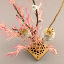 Load image into Gallery viewer, Dried Flower Stand Bamboo - Square Caramel (Floribana)