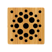 Load image into Gallery viewer, Dried Flower Stand Bamboo - Square Caramel (Floribana)