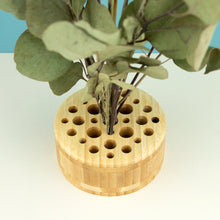 Load image into Gallery viewer, Dried Flower Stand Bamboo Circle - Natural (Floribana)