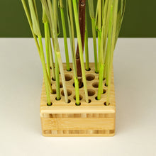 Load image into Gallery viewer, Dried Flower Stand Bamboo - Square Natural (Floribana)